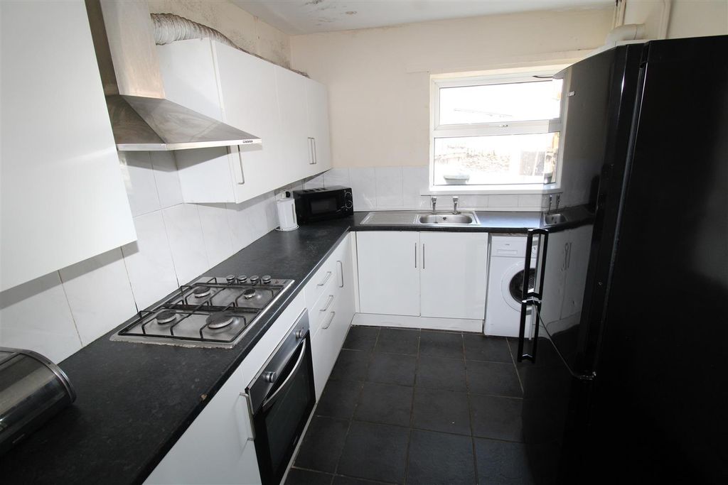 Property photo 1 of 7 Modern Kitchen With Sleek White Cabinets....