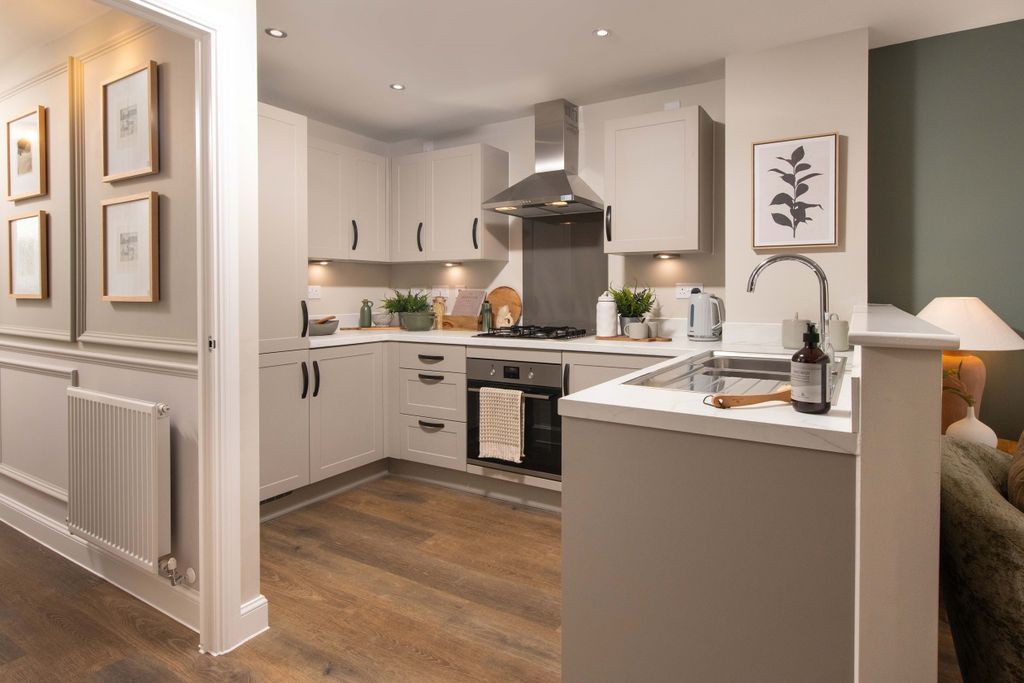 Property photo 2 of 9 Bar Nn Towcester Grange Oakley Show Home Kitchen