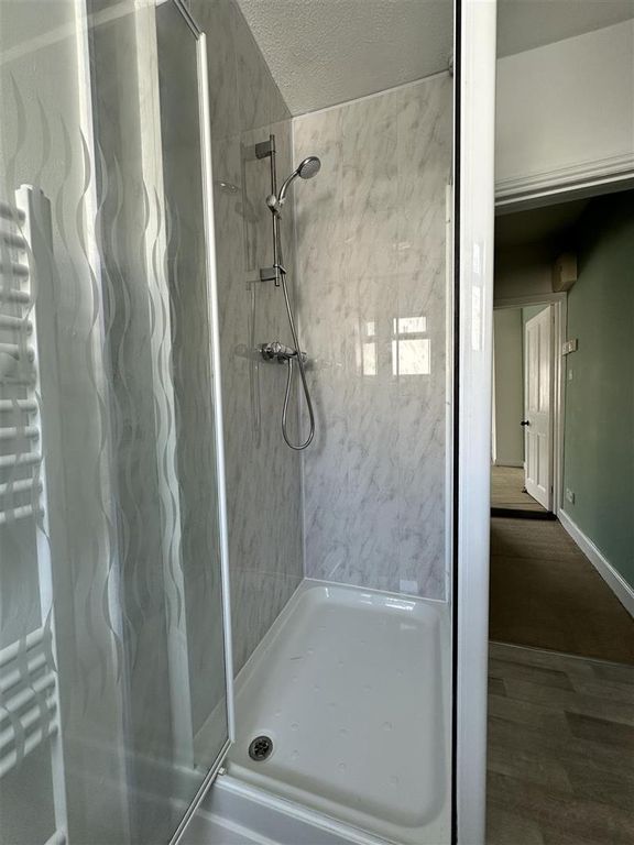 Property photo 1 of 5 Modern Walk-In Shower With Marble Effect Tiling...