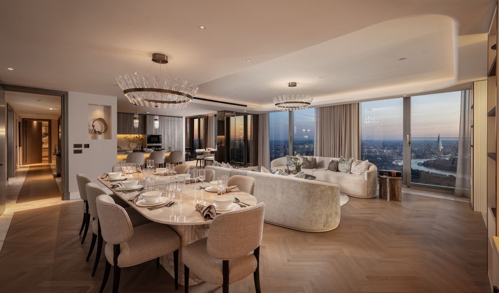 Property photo 1 of 27 Europes Tallest Residential Penthouse, Canary Wharf