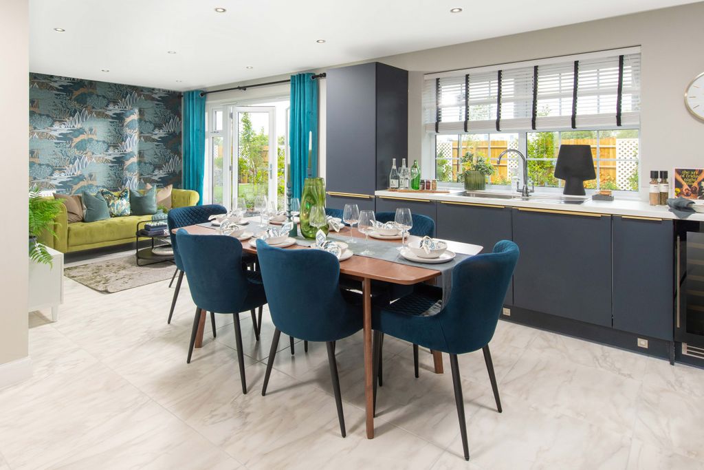Property photo 2 of 8 Open-Plan Kitchen-Diner With French Doors