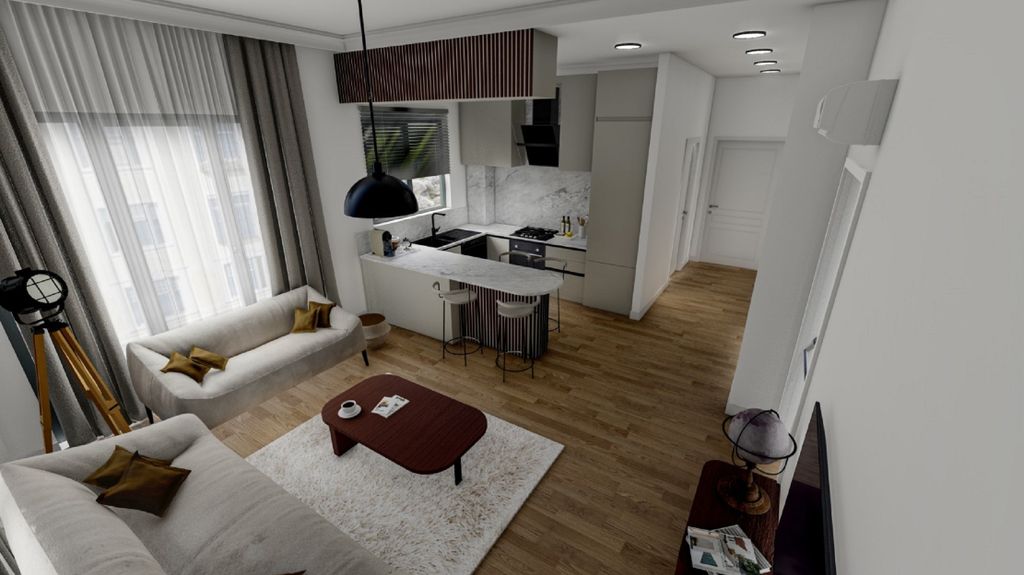 Property photo 2 of 9 Residential Asian Istanbul Properties For Sale - An Open-Plan American Kitchen And Lounge