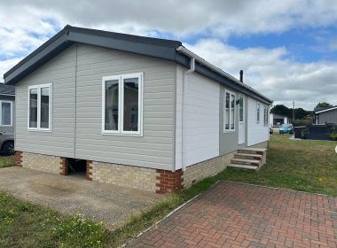 Property photo 1 of 1 Exterior Of The Willerby New Forest Park Home With Grey Cladding