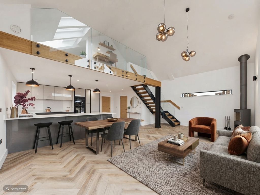 Property photo 2 of 17 Open Plan Kitchen/ Dining Area/Living Area