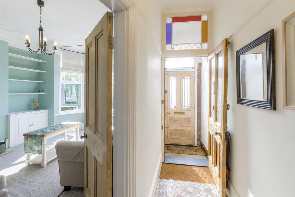 Property photo 2 of 15 Entrance Hall Into Living Room