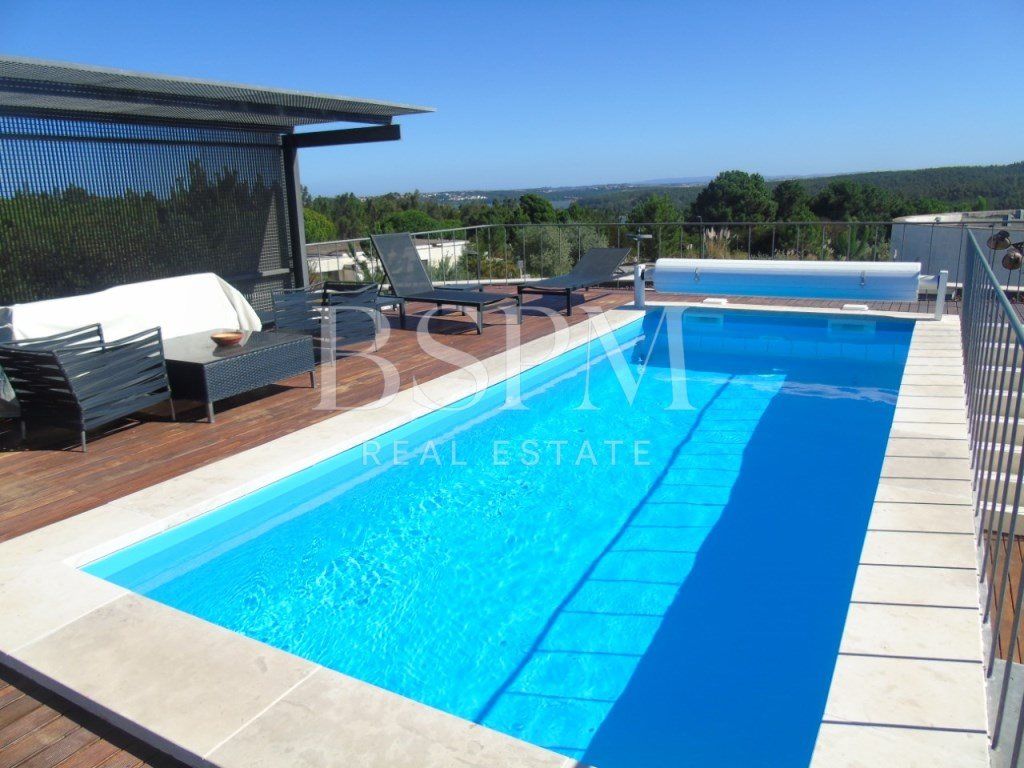 Property photo 1 of 34 A Manuel Graça Dias Villa With Rooftop Pool And 360° Lagoon And Golf Views All Furniture, Fittings And Artworks Are Included In The Sale