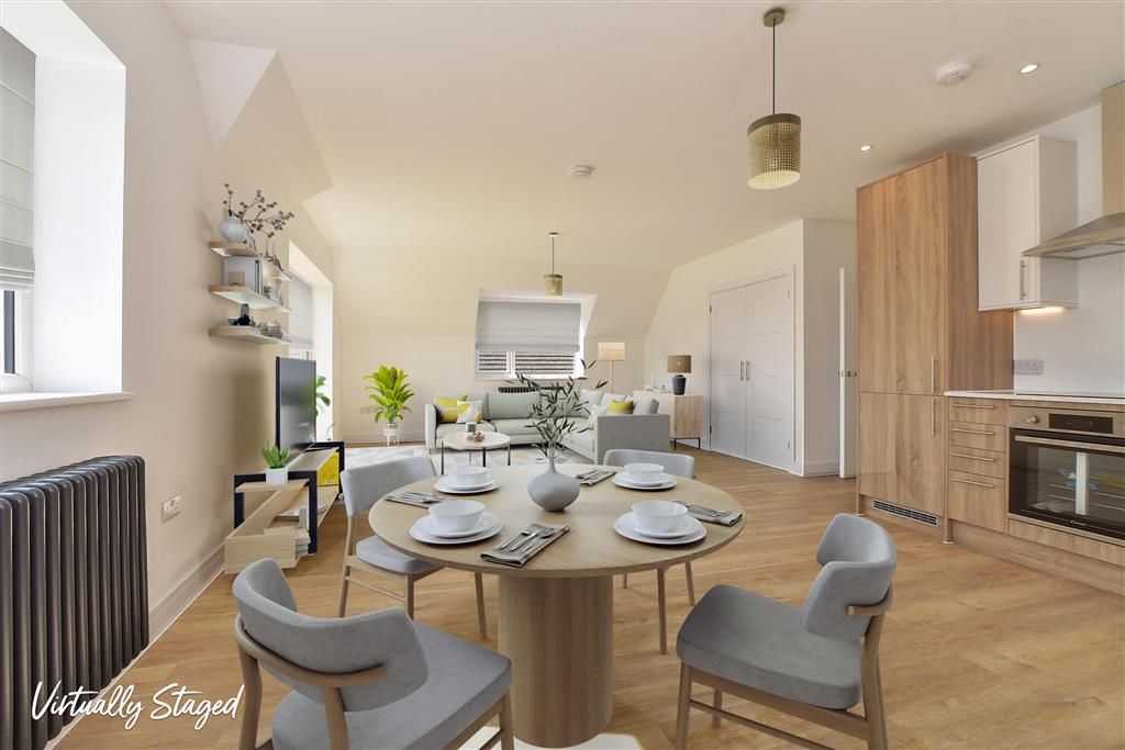 Property photo 3 of 8 Lounge Kitchen Diner Staged