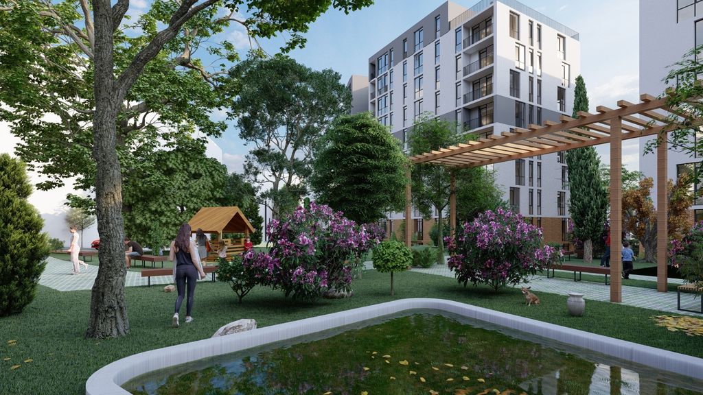 Property photo 3 of 9 Luxury Apartments - Istanbul City Centre - Ponds And Seating Areas