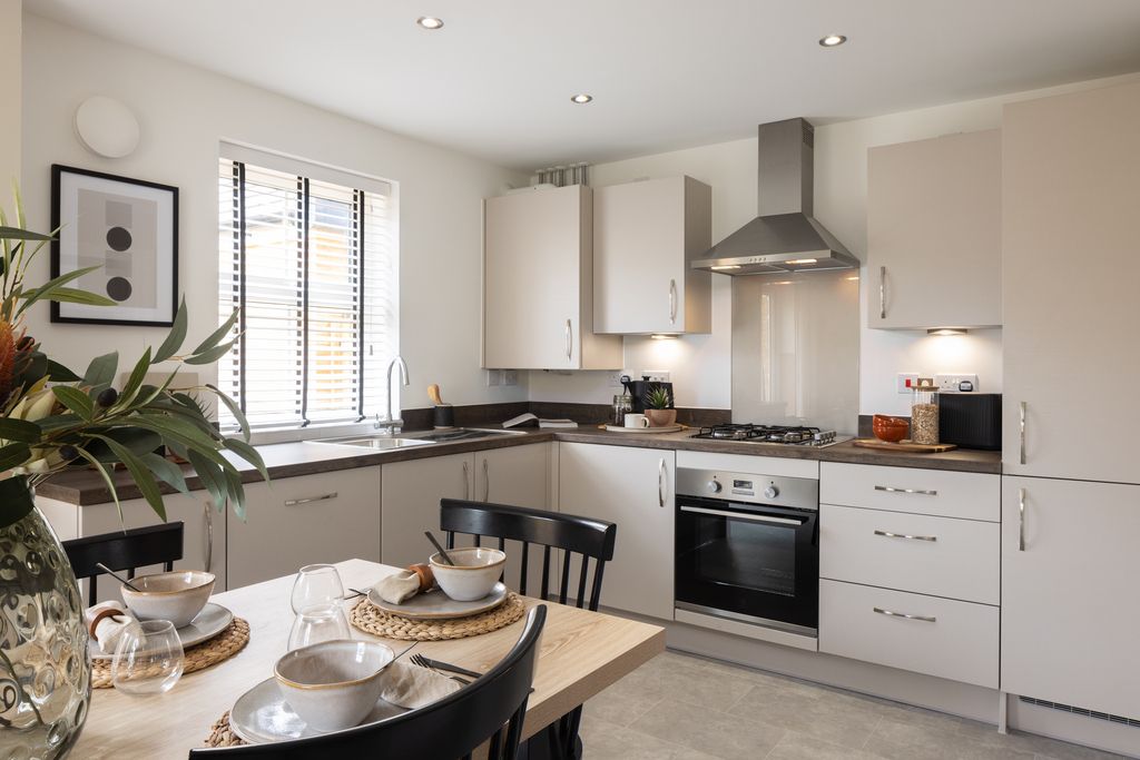 Property photo 3 of 10 Internal Shot Of The Kitchen In The Hadley Show Home
