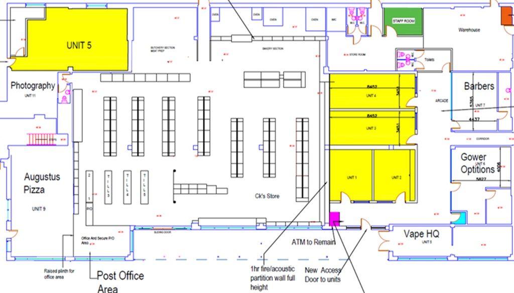 Property photo 2 of 2 Digital Map Of Units At Ck Foodstores