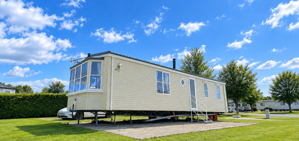Property photo 1 of 3 Exterior Of A Spacious Three Bedroom Holiday Caravan For Sale At Plough Leisure Holiday Park