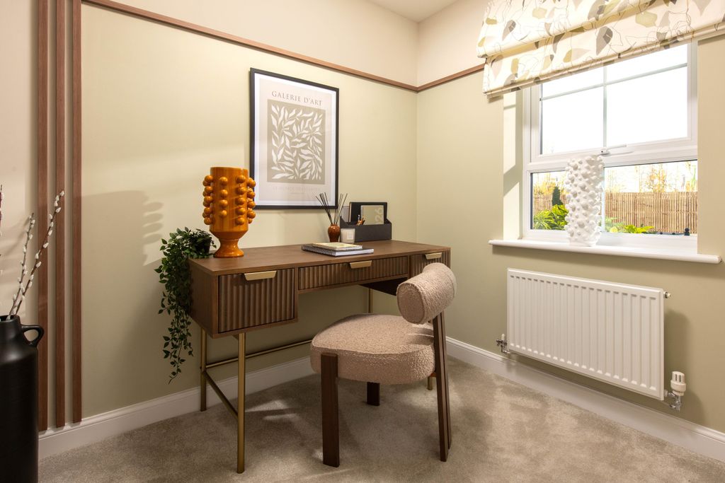 Property photo 3 of 9 Internal Image Of The Study In The Kingsville 3 Bedroom Home