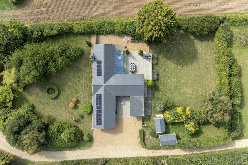 Property photo 2 of 72 Bird's-Eye View Of The Landscaped Gardens And Home