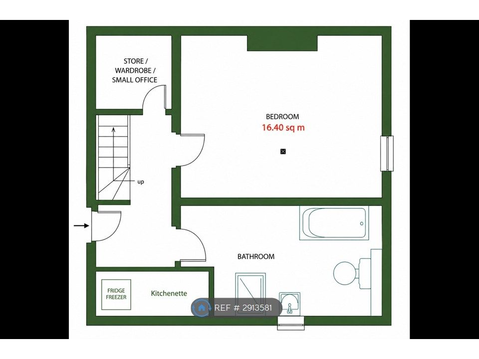 Property photo 2 of 35 Room 10 Floorplan