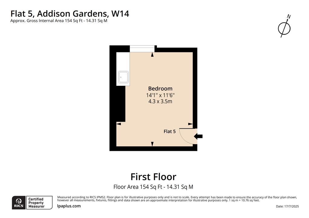 Property photo 2 of 6 (Floor Plan) 88 Addison Gardens (F5)