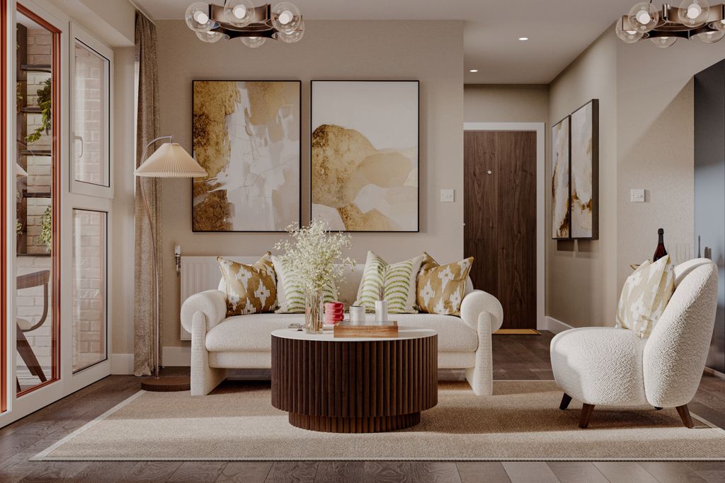 Property photo 1 of 6 Wide Angle Of Living Room