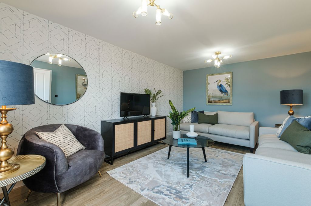Property photo 3 of 9 Interior View Of The Lounge In Our 4 Bed Radleigh Home