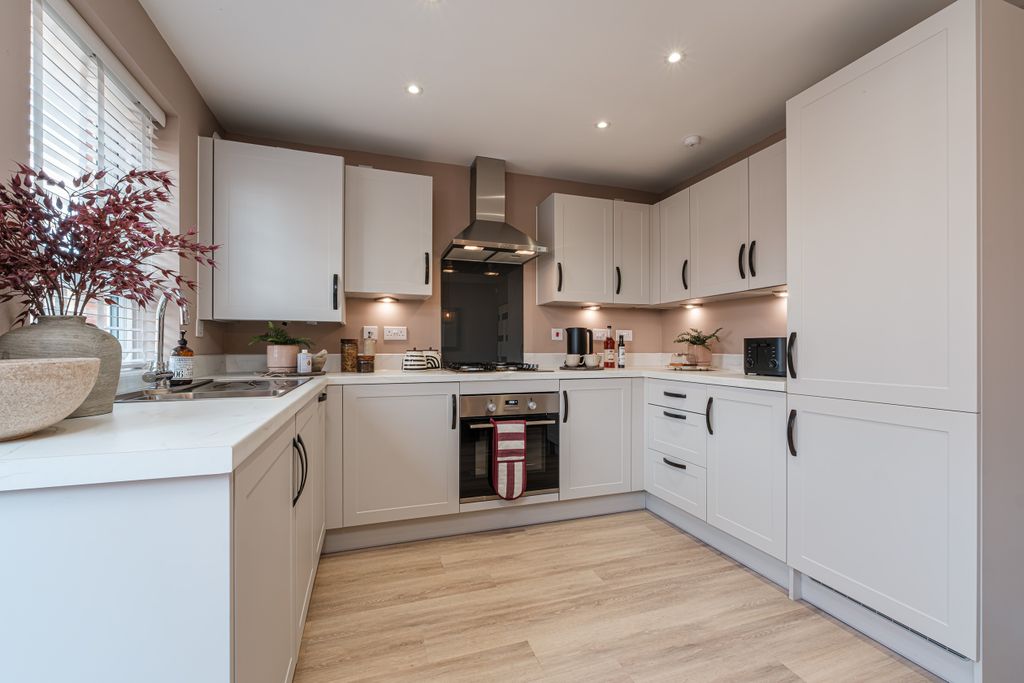 Property photo 1 of 8 Interior View Of The Kitchen In Our 3 Bed Ellerton Home