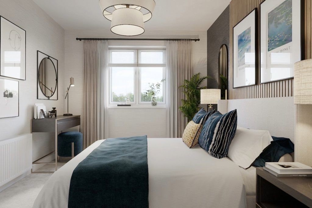 Property photo 1 of 9 Bedroom One Has Space For A Dressing Table