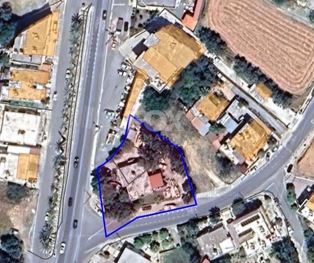 Property photo 1 of 1 Prime Corner Commercial Plot On Mesogi Main Road, Paphos For