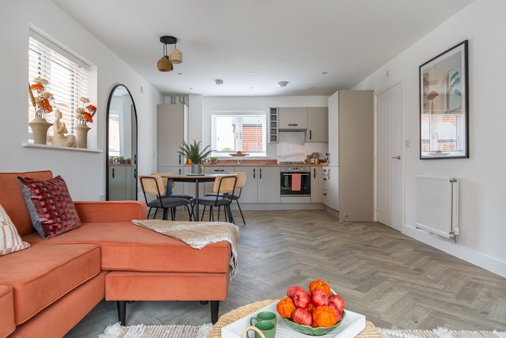 Property photo 3 of 11 An Open-Plan Living, Kitchen And Dining Area