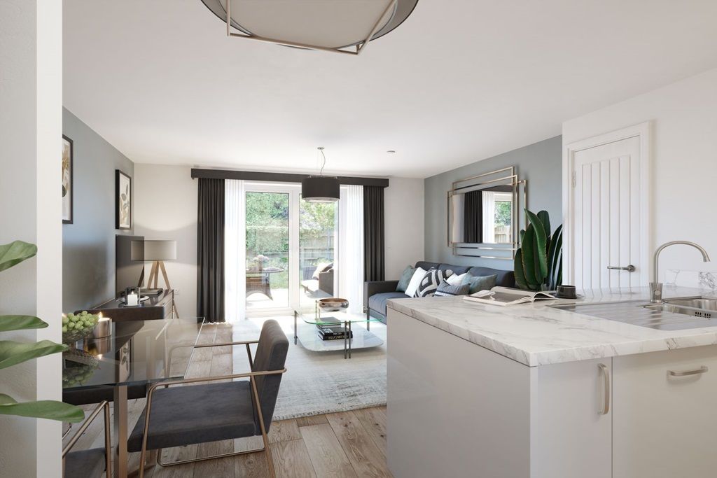 Property photo 3 of 10 The Open Plan Living Area Beams With Natural Light