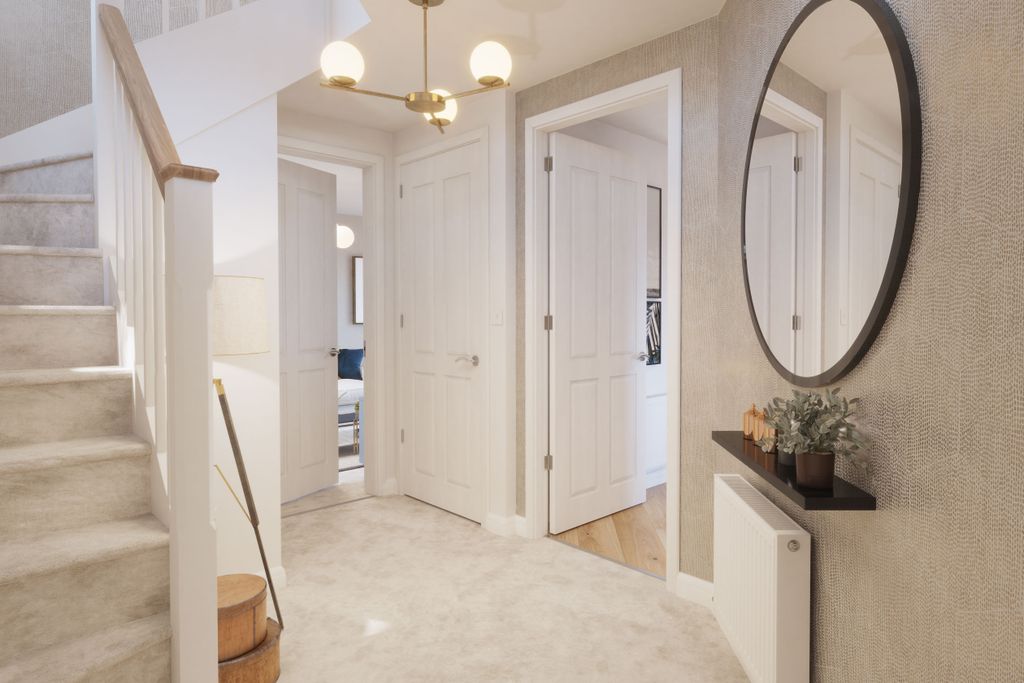 Property photo 3 of 10 Dwh Em The Skylarks CGI Fairway Hallway Gf