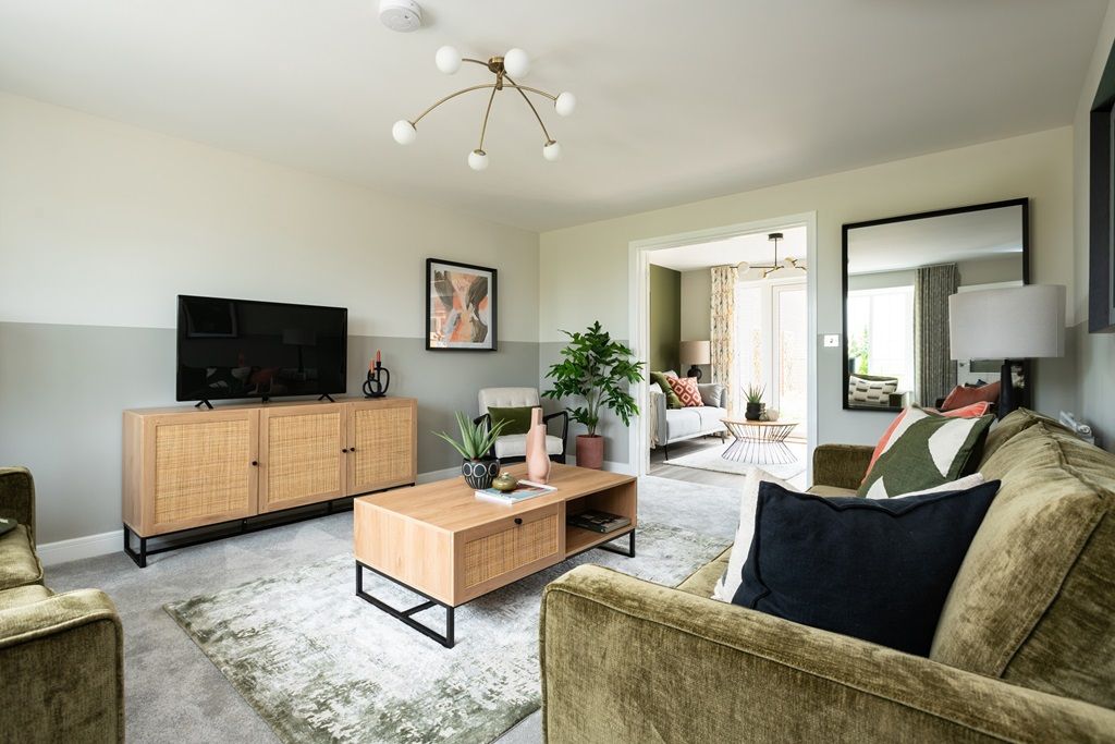 Property photo 3 of 11 A Welcoming &amp; Cosy Living Area With Connecting Doors To The Kitchen