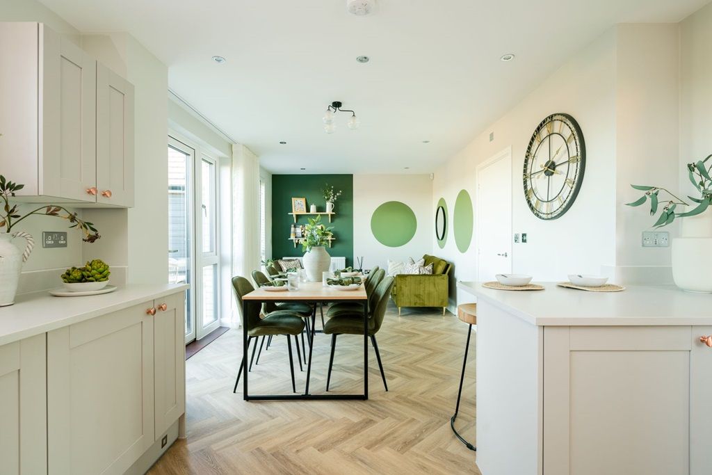 Property photo 2 of 18 The Kitchen Area Flows Seamlessly Into The Dining And Family Area