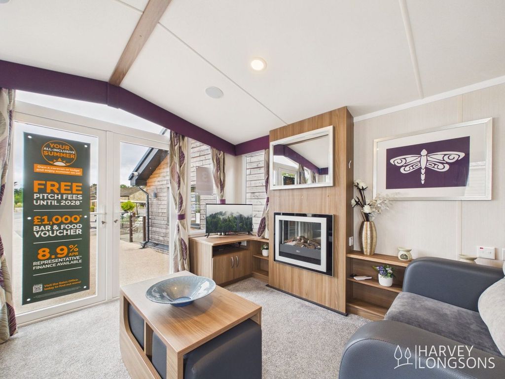 Property photo 1 of 18 Swift Bordeaux Lounge Fireplace Bowland Fell Holiday Park
