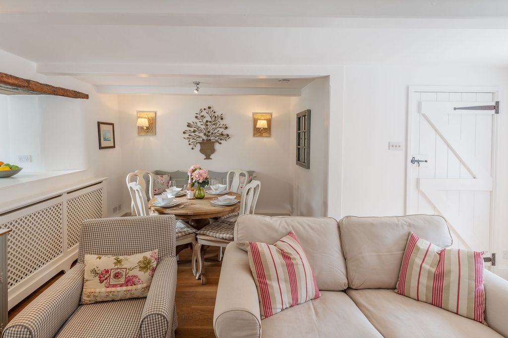 Property photo 2 of 14 The Nook, Lower Street, Dittisham Living Room