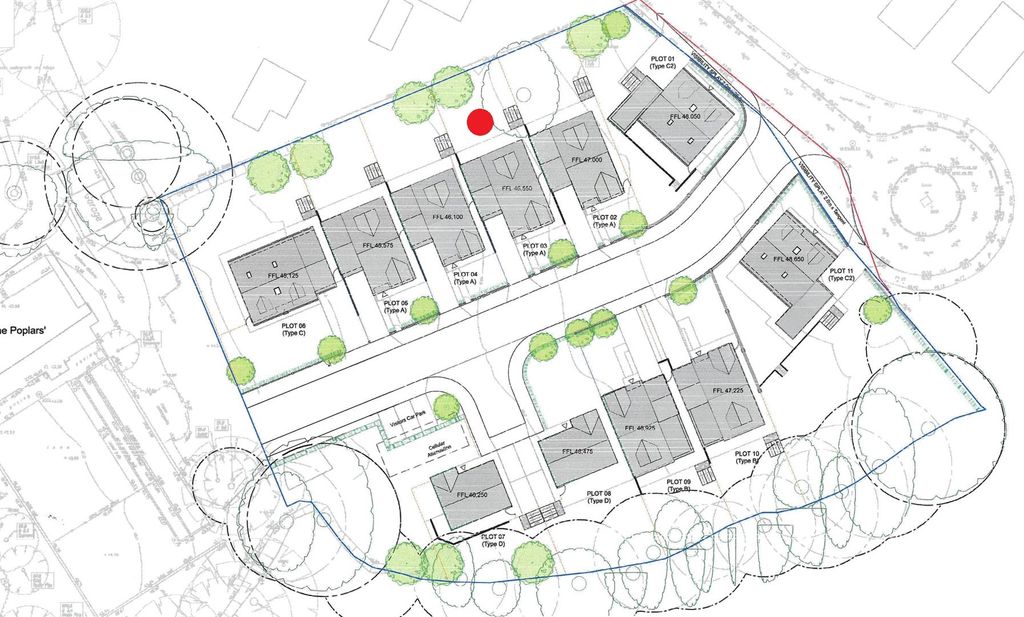 Property photo 1 of 3 Plot 3 Siteplan Cropped And Red Dotted.Jpg