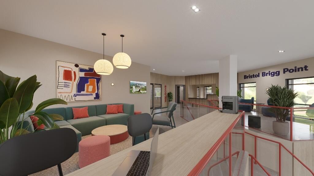 Property photo 3 of 12 Bright And Inviting Communal Lounge Featuring Mode...