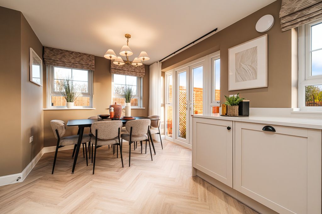 Property photo 2 of 10 Interior View Of The Kitchen &amp; Dining In Our 4 Bed Hesketh Home