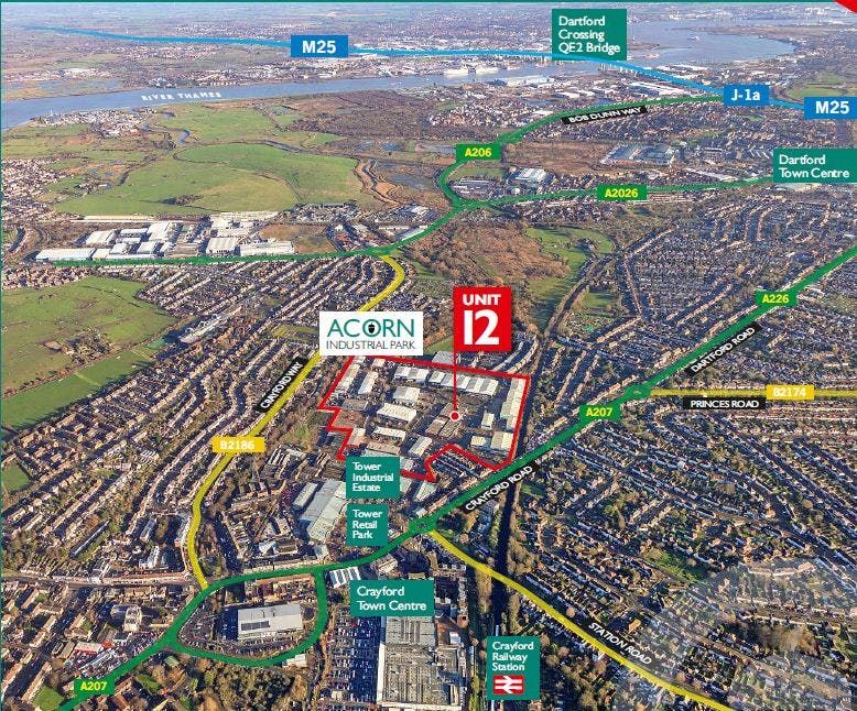 Property photo 1 of 1 Crayford  12 Acorn Aerial.Jpg