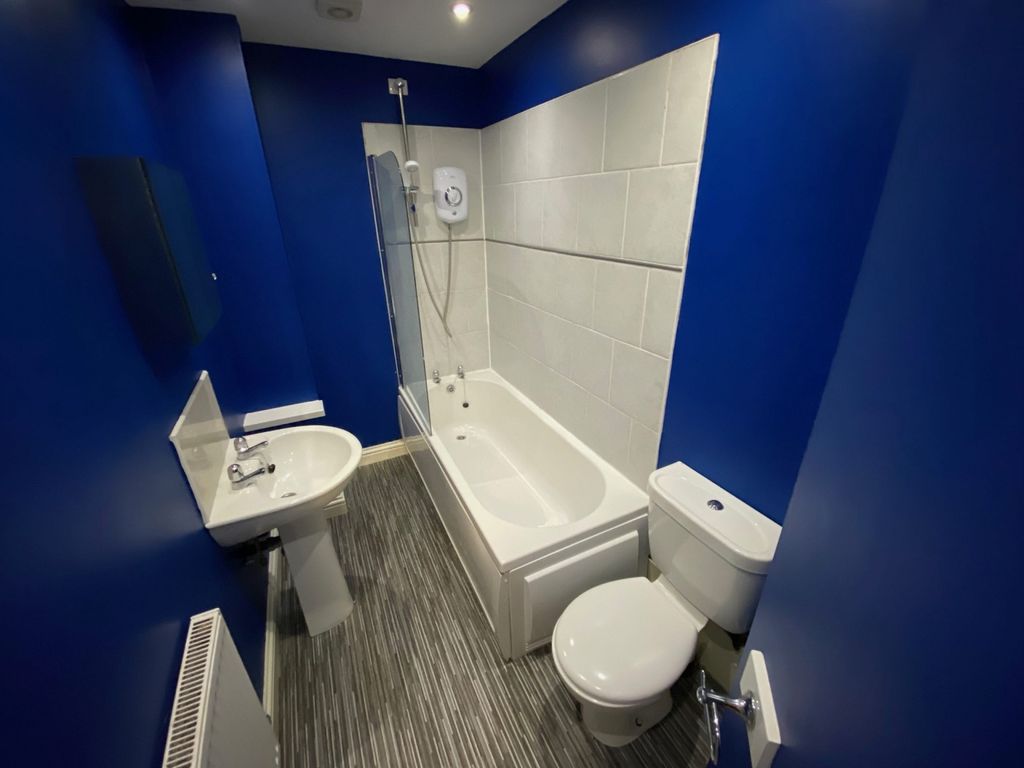 Property photo 3 of 12 A Modern And Clean Bathroom Featuring A Bath And S...