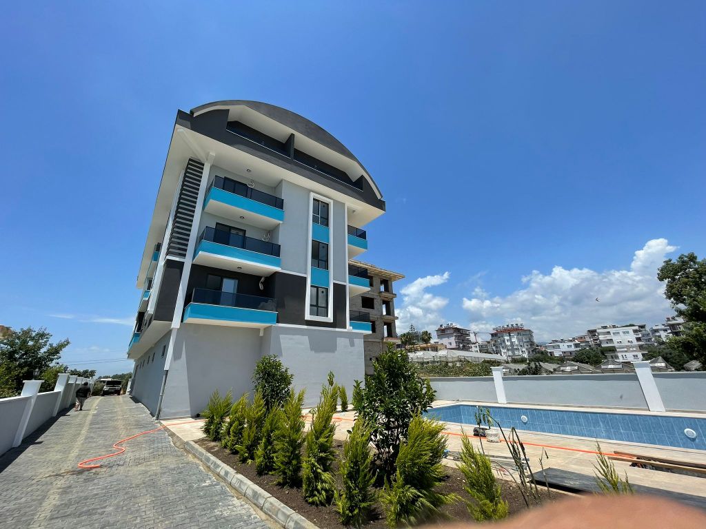 Property photo 1 of 10 Newly-Built Sea View Alanya Apartment For Sale €“ Main View Of The Apartment Complex