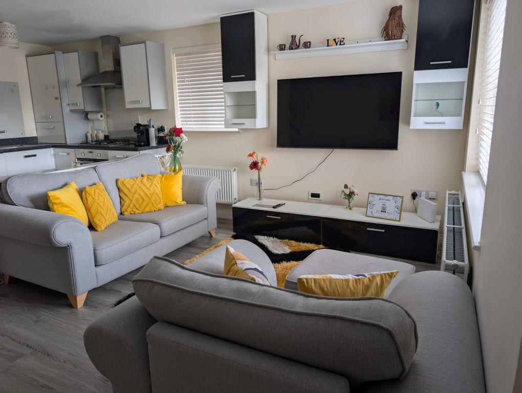 Property photo 3 of 19 Living Roomâ  Bright Open-Plan Lounge With Stylish Dã©Cor (Furnishings Available By Separate Negotiation If Desired).