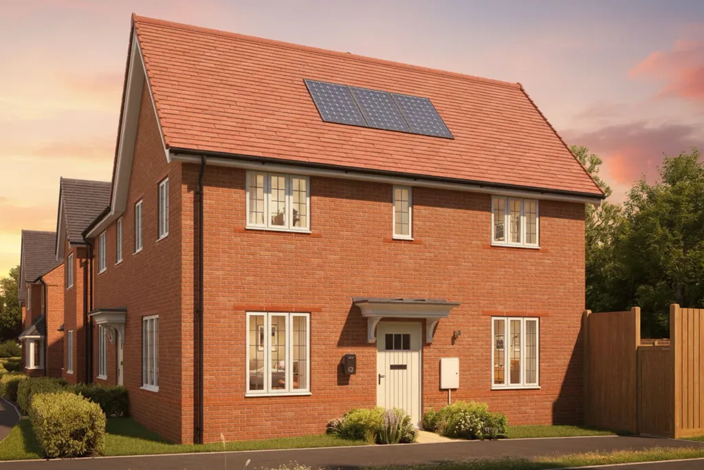 Property photo 1 of 10 Exterior-Aspen-Brook-Plot-169-Dusk