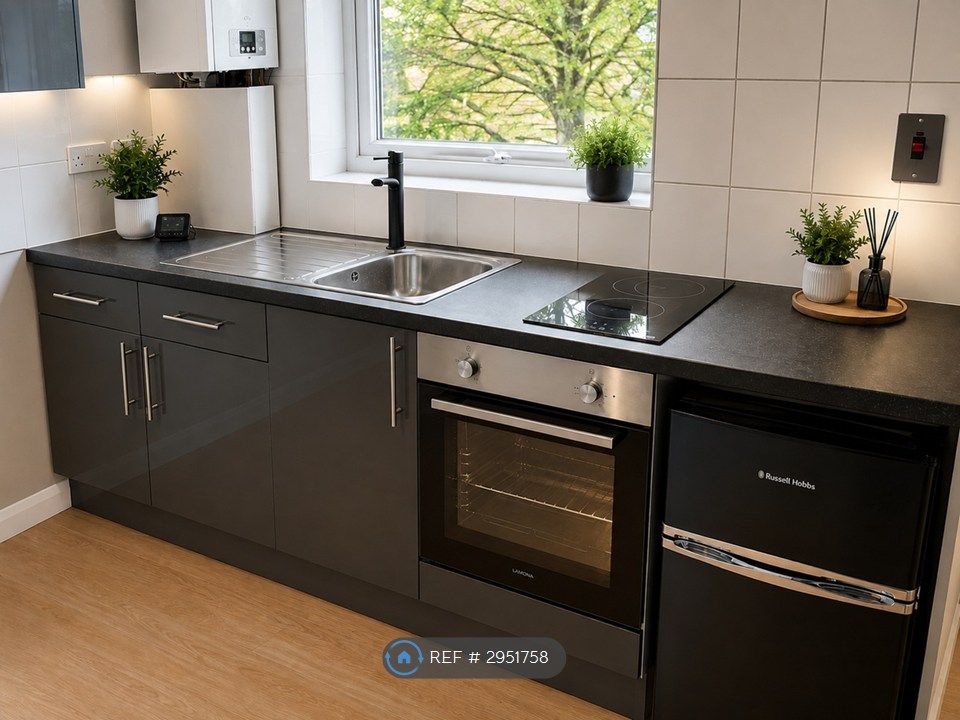 Property photo 2 of 4 Kitchen Area With Oven Fridge Etc
