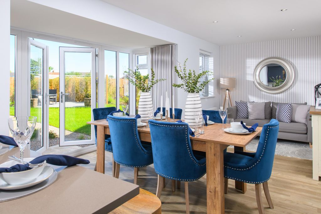 Property photo 3 of 9 Open-Plan Kitchen/Diner With Glazed Bay Leading To Garden In Bradgate Style Home