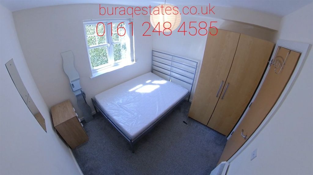 Property photo 3 of 11 Bright, Simply Furnished Bedroom With A Double Bed...
