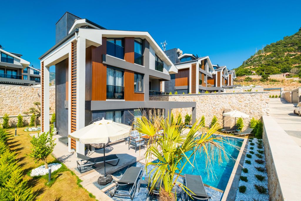 Property photo 2 of 21 Key-Ready Investment Property For Sale In Ovacik, Fethiye - Pool, Terrace And Pretty Gardens