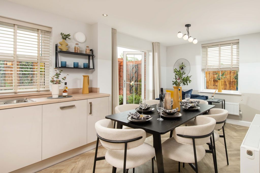 Property photo 3 of 9 Henley Gate Hadley Kitchen Diner