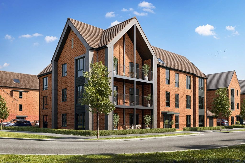 Property photo 1 of 9 An Artists Impression Of The Garrison Grove Apartment Block
