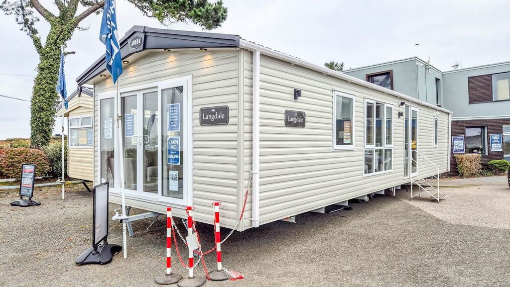 Property photo 1 of 19 Exterior Of The Abi Langdale Holiday Caravan For Sale At Polperro Holiday Park, Cornwall