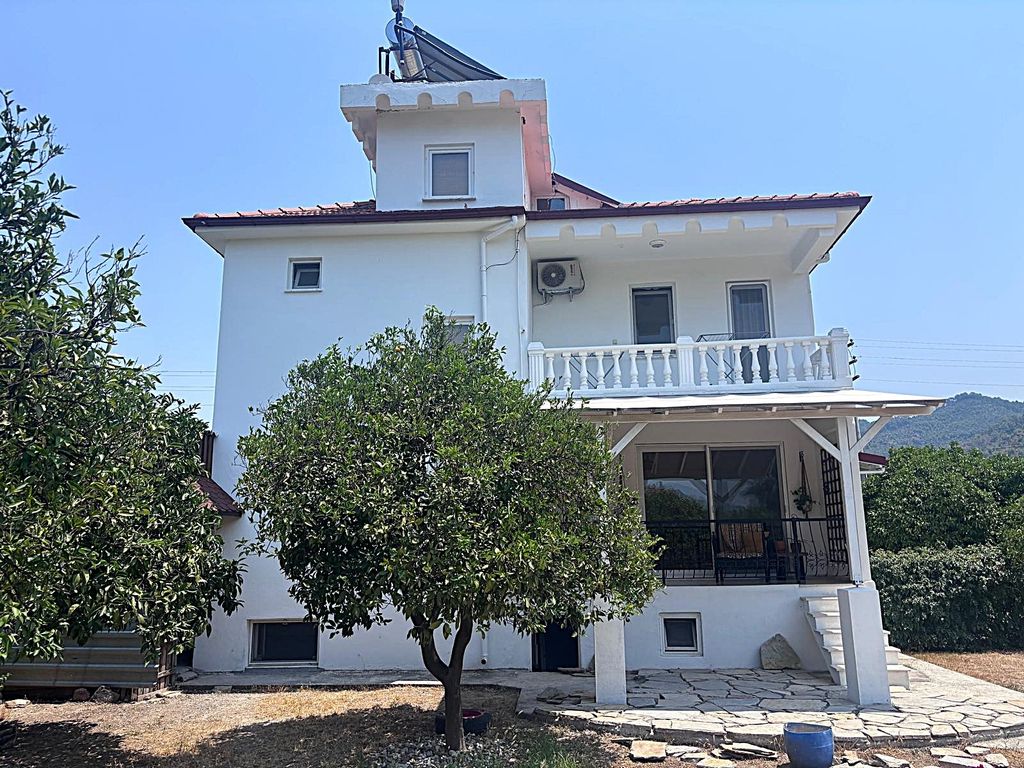 Property photo 1 of 23 Detached Traditional Villa For Sale In Ortaca - Main View Of The Triplex Villa