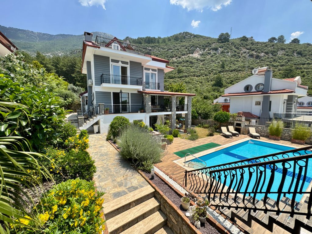 Property photo 3 of 24 A Serene Investment Property In Fethiye For Sale - View From The Terrace Above The Garage