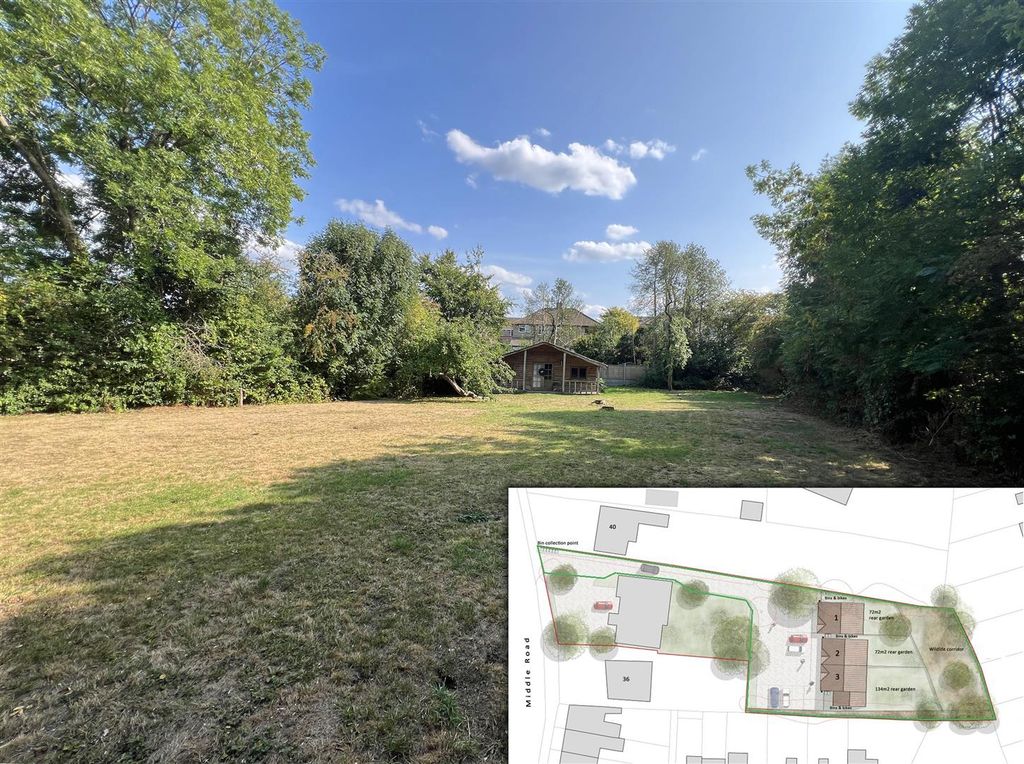 Property photo 1 of 16 1 - Development Site With Planning Granted For 3 H
