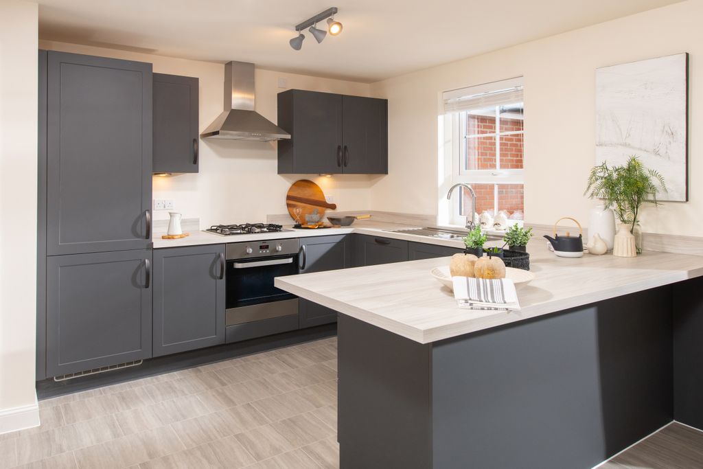 Property photo 3 of 10 Internal View Of The Kitchen/Diner Of The Chester House Type